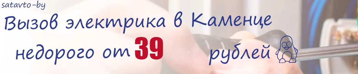 Электрик в Каменце